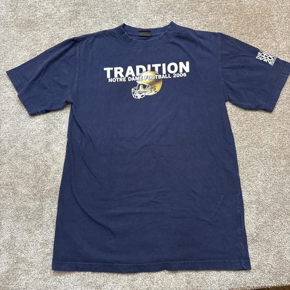 Notre Dame 2006 Tradition T-Shirt Medium "This Is the Day" College Football Tee